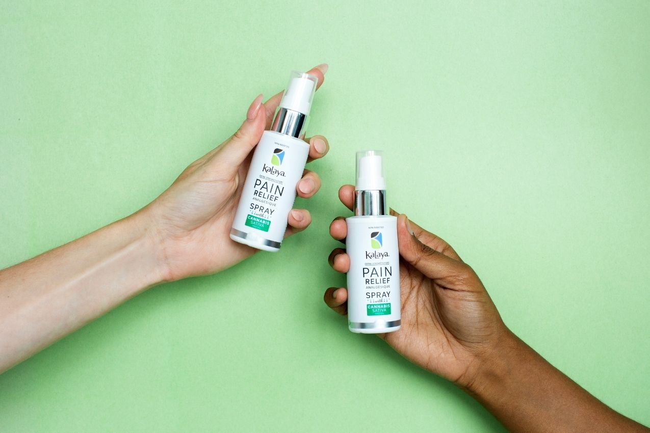 Kalaya Extra Strength Pain Relief Spray with Cannabis Sativa Seed Oil